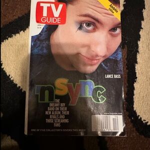 TV Guide Magazine Featuring NSYNC